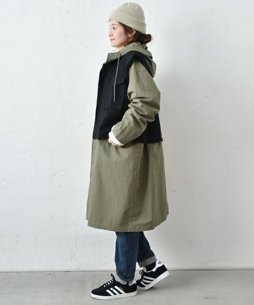 IN THE MARKET｜ミリタリーベスト×モッズコート [[C-2342]][C]