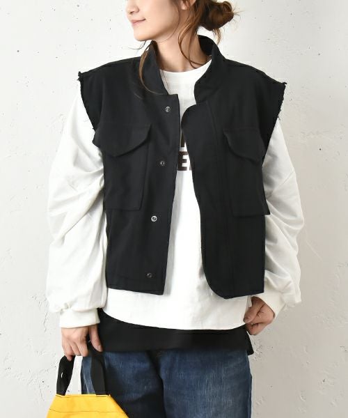 IN THE MARKET｜ミリタリーベスト×モッズコート [[C-2342]][C]