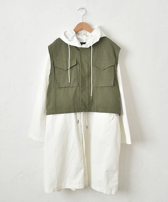 IN THE MARKET｜ミリタリーベスト×モッズコート [[C-2342]][C]