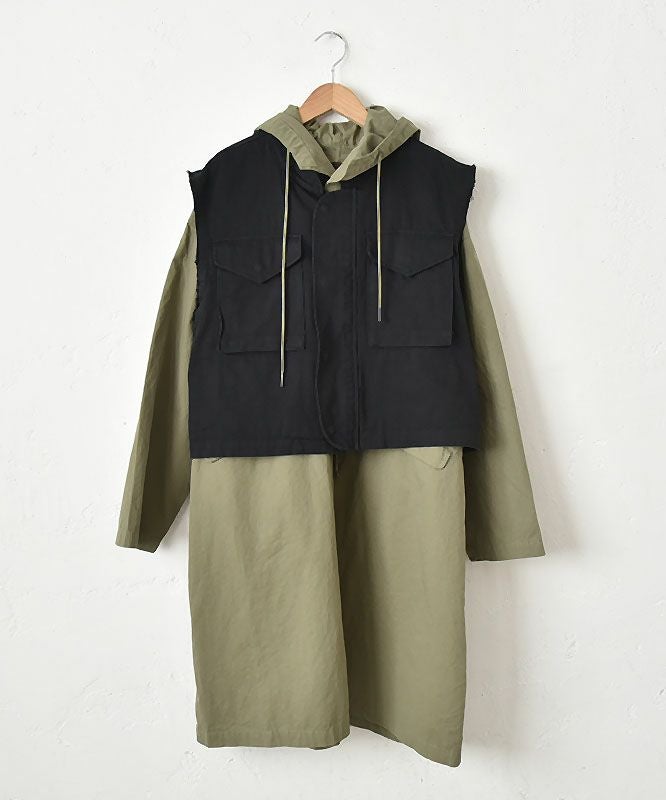 IN THE MARKET｜ミリタリーベスト×モッズコート [[C-2342]][C]