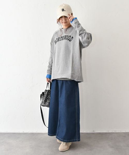 and quarter｜ロゴカットソー [[131299F]][C]