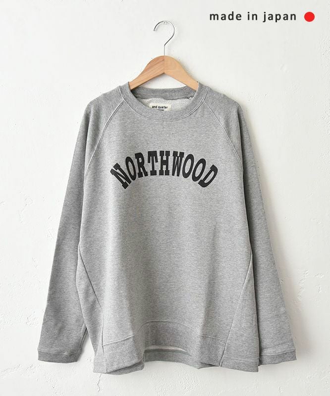  and quarter｜ロゴカットソー [[131299F]][C]