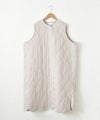 hagumu｜キルティングロングベスト [[hag-127]][C]