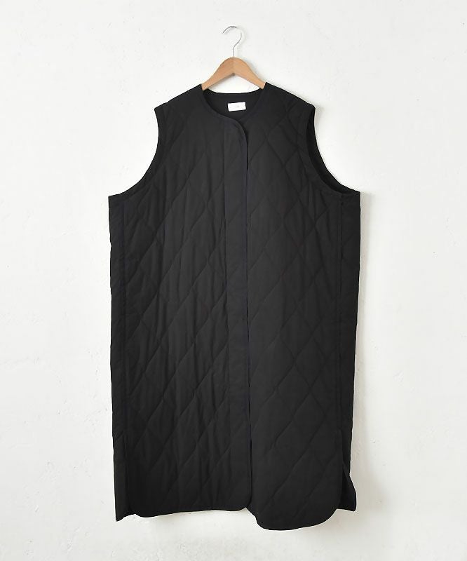 hagumu｜キルティングロングベスト [[hag-127]][C]