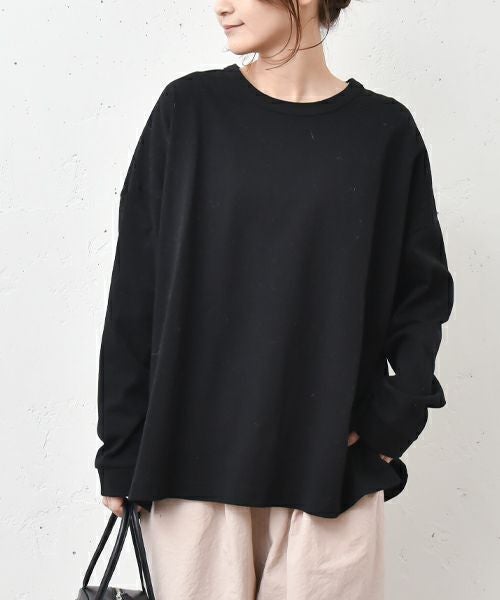 hagumu｜ワイドカットソー [[C-725]][C]