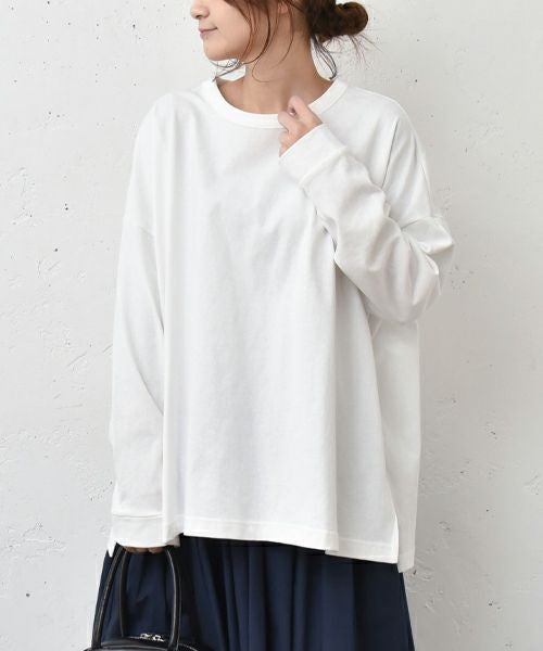 hagumu｜ワイドカットソー [[C-725]][C]