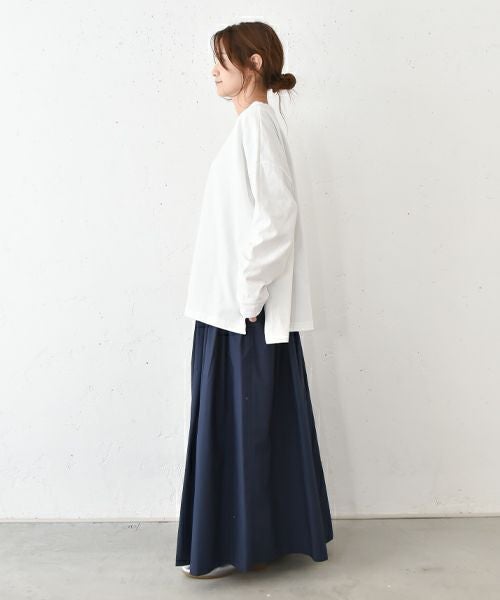 hagumu｜ワイドカットソー [[C-725]][C]