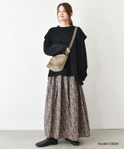 hagumu｜ワイドカットソー [[C-725]][C]