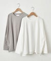 hagumu｜ワイドカットソー [[C-725]][C]