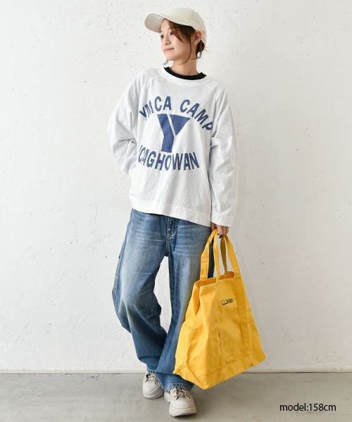 IN THE MARKET｜ロゴプリントロンTee [[C-2386]][C]