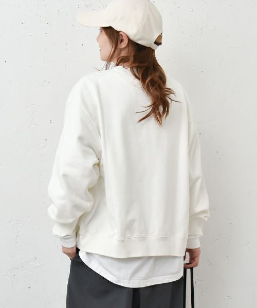 her.｜セントラル裏毛カットソー [[MA-1318]][C]