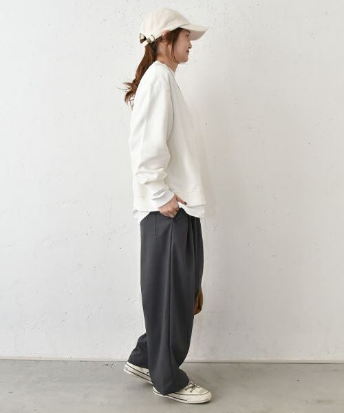 her.｜セントラル裏毛カットソー [[MA-1318]][C]