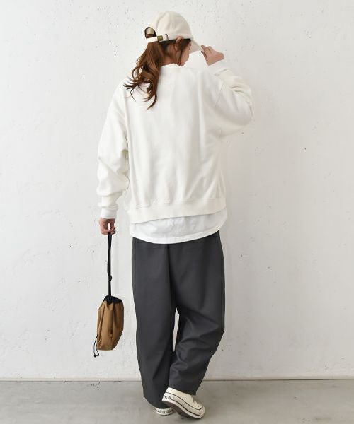 her.｜セントラル裏毛カットソー [[MA-1318]][C]