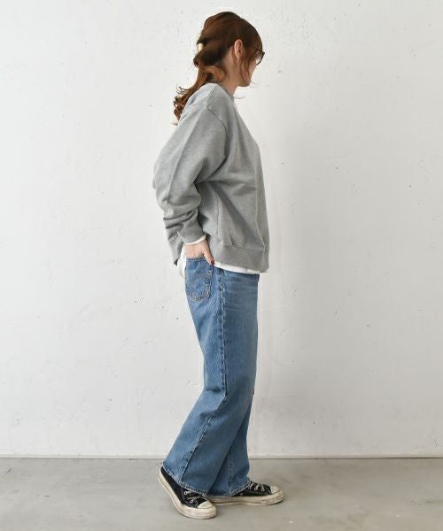 her.｜セントラル裏毛カットソー [[MA-1318]][C]