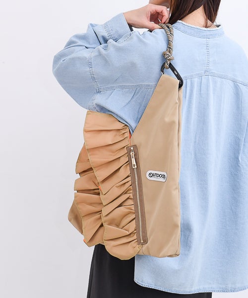 RISLEY｜RISLEY×OUTDOOR トライアングルフリルバッグ [[R2501-TFB36