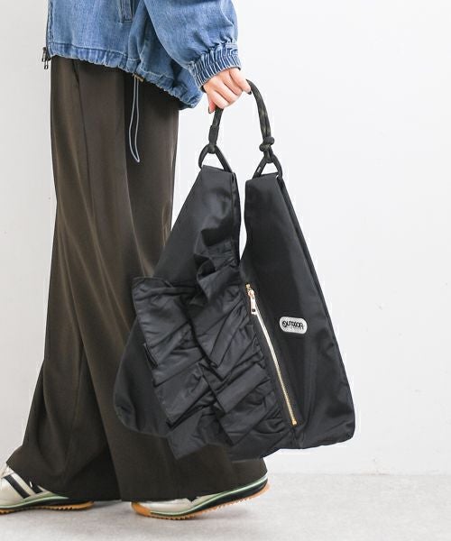 RISLEY｜《再入荷》RISLEY×OUTDOOR トライアングルフリルバッグ