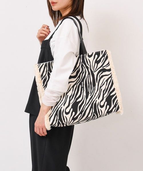 THE BAGMATI｜ゼブラ柄トートバッグ [[AN-230625]][F] | ma28 ONLINE STORE