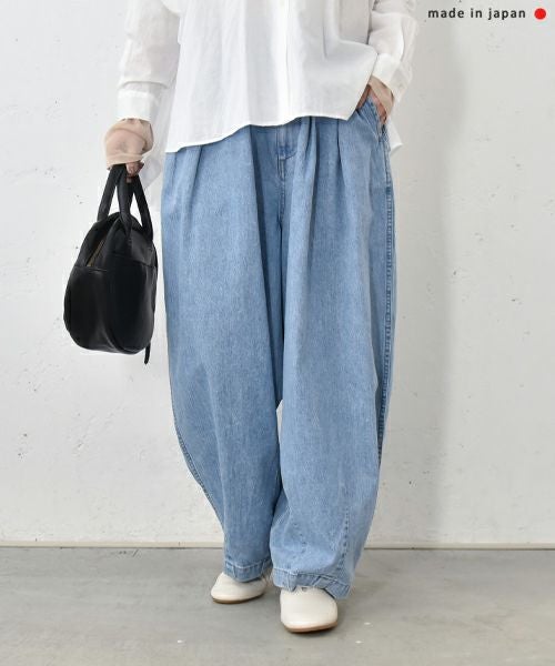 HARVESTY｜サーカスパンツ [[A11801-L.BLU]][C] | ma28 ONLINE STORE