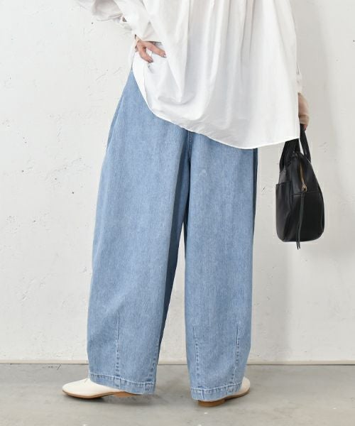 HARVESTY｜サーカスパンツ [[A11801-L.BLU]][C]