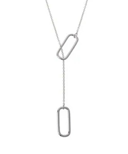 Sea'ds mara｜Plain rectangular necklace [[24A1-07]][F] | ma28