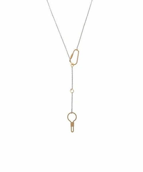 Sea'ds mara｜Carabiner motif long necklace [[R21A3-66]][F] | ma28