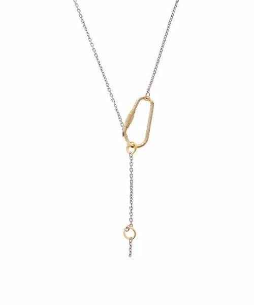 Sea'ds mara｜Carabiner motif long necklace [[R21A3-66]][F] | ma28