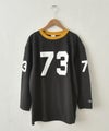 Champion｜3/4スリーブ フットボールロゴロンTシャツ [[C3-B406]][C]