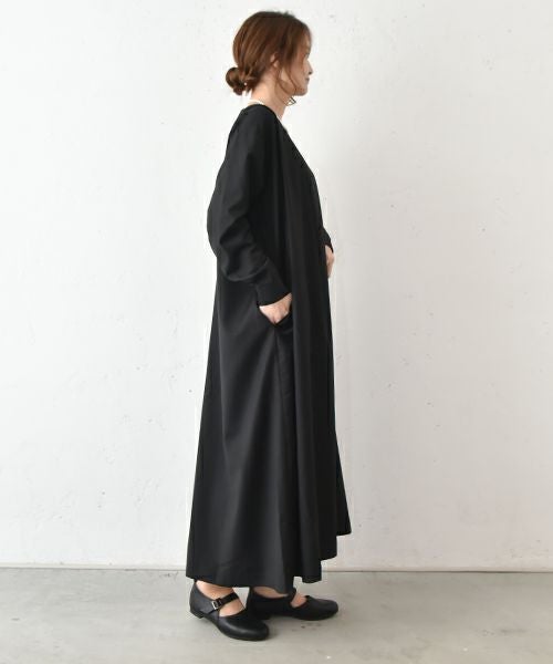 4sii mill｜衿ぐりタックデザインワンピース [[4sm-120HF03]][C]