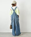 DENIM&DUNGAREE｜テンジクボーダープリントTEE [[22520417]][C]