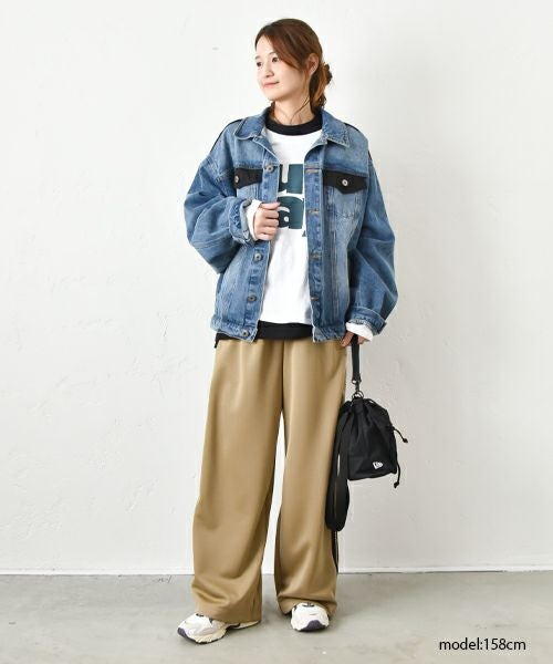 GO TO HOLLYWOOD｜サイドライントラックパンツ [[32520613]][C]