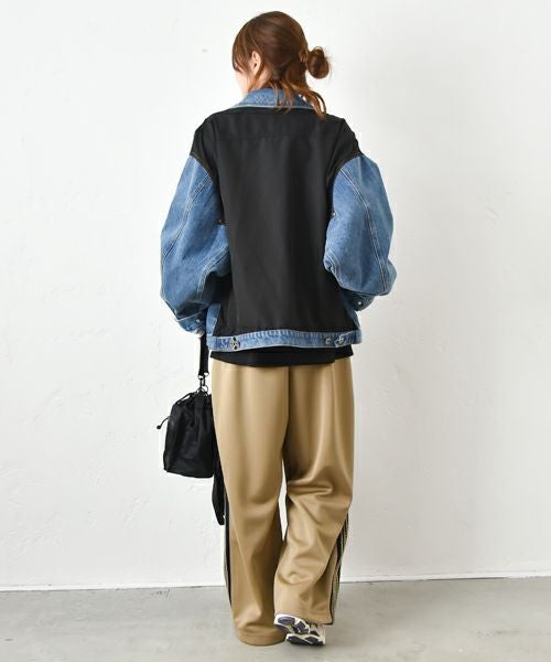 GO TO HOLLYWOOD｜サイドライントラックパンツ [[32520613]][C]