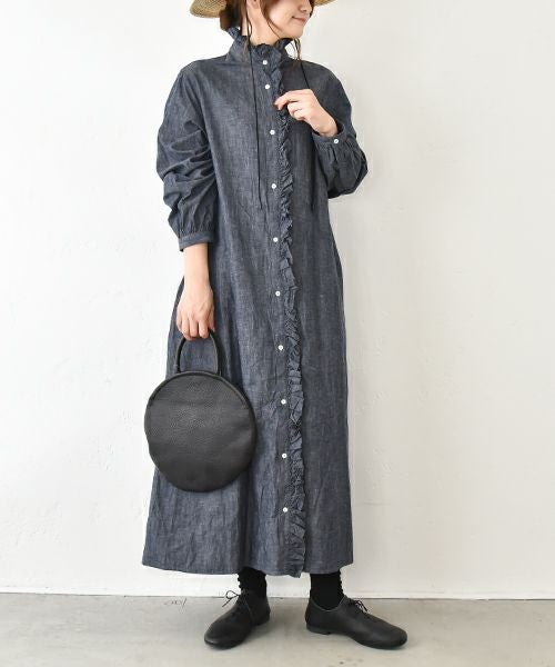 Antiquite's｜コットンリネンシャツワンピース [[1000935]][C]