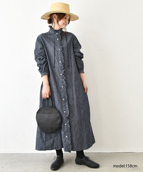 Antiquite's｜コットンリネンシャツワンピース [[1000935]][C]