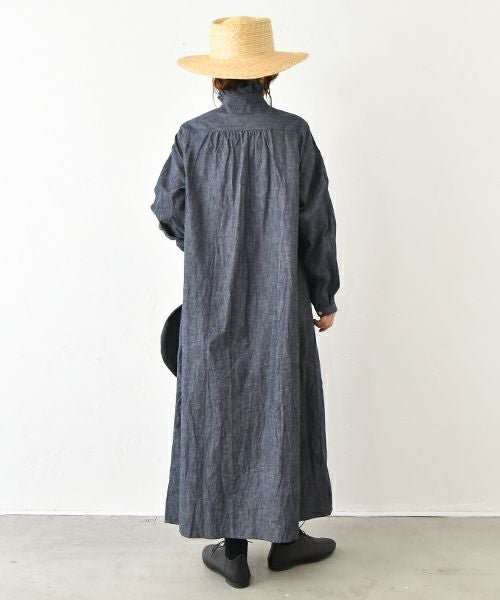 Antiquite's｜コットンリネンシャツワンピース [[1000935]][C]