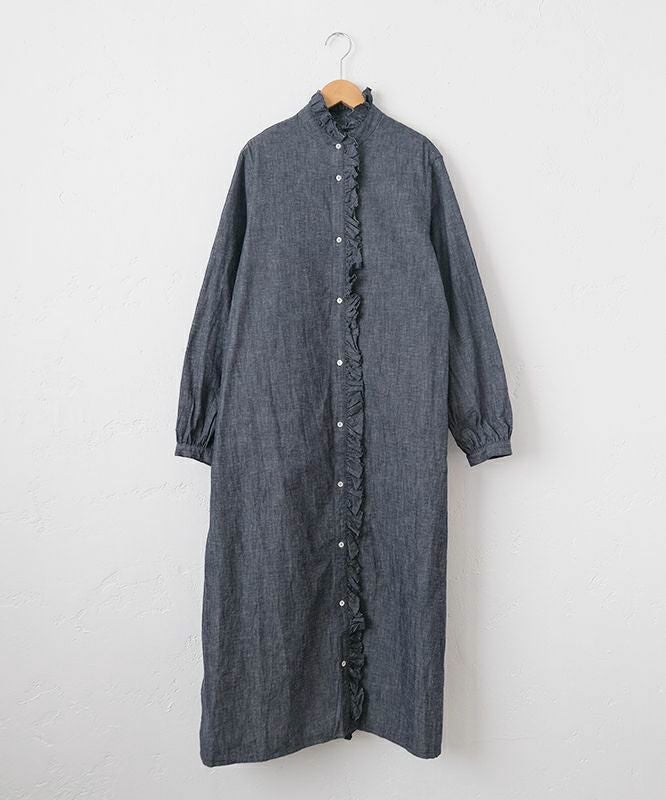 Antiquite's｜コットンリネンシャツワンピース [[1000935]][C]