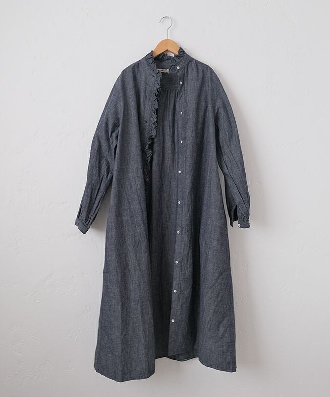 Antiquite's｜コットンリネンシャツワンピース [[1000935]][C]