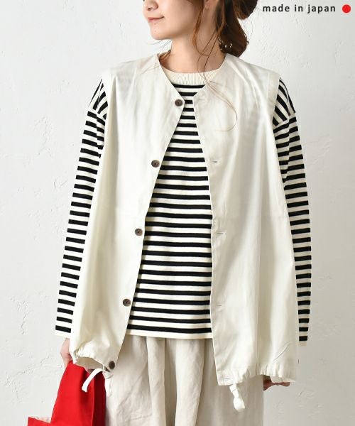 prit｜オックス裾ヒモベスト [[P81506]][C]