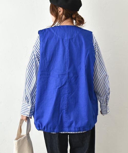 prit｜オックス裾ヒモベスト [[P81506]][C]