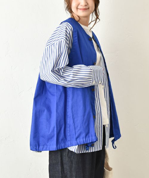 prit｜オックス裾ヒモベスト [[P81506]][C]