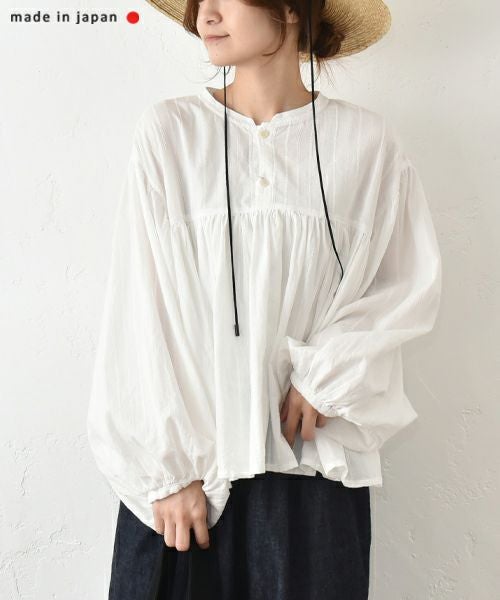 HARVESTY｜ボヘミアンブラウス [[A42503]][C]