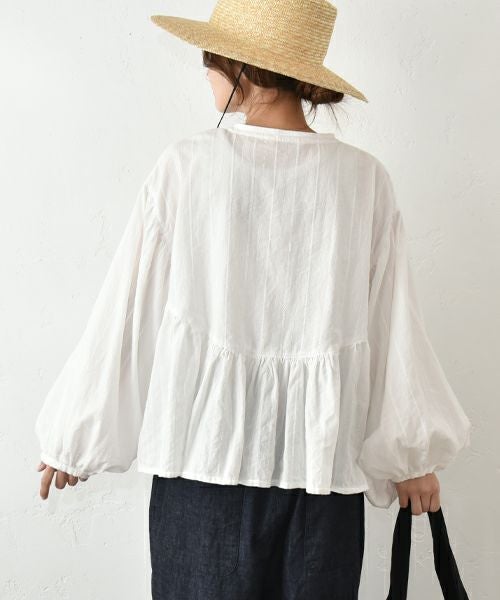 HARVESTY｜ボヘミアンブラウス [[A42503]][C]