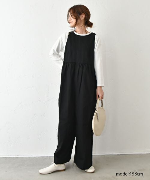 Soi-e｜ミニヘリンボーンオールインワン [[821408]][C]