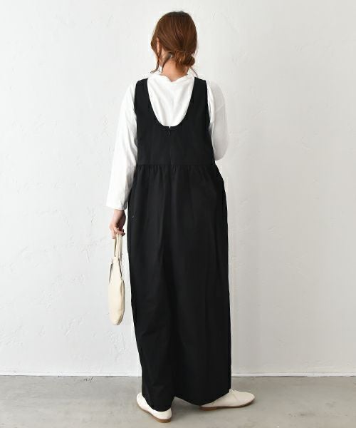 Soi-e｜ミニヘリンボーンオールインワン [[821408]][C]