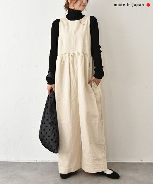 Soi-e｜ミニヘリンボーンオールインワン [[821408]][C]