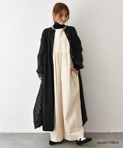 Soi-e｜ミニヘリンボーンオールインワン [[821408]][C]