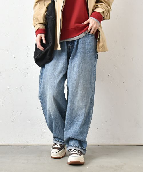 GUNGHO｜デニムバギーパンツ [[GH5S013D]][C] | ma28 ONLINE STORE