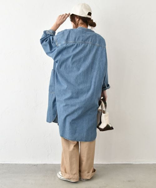 D.M.G.｜オーバーシャツアウター [[16-826F]][C]