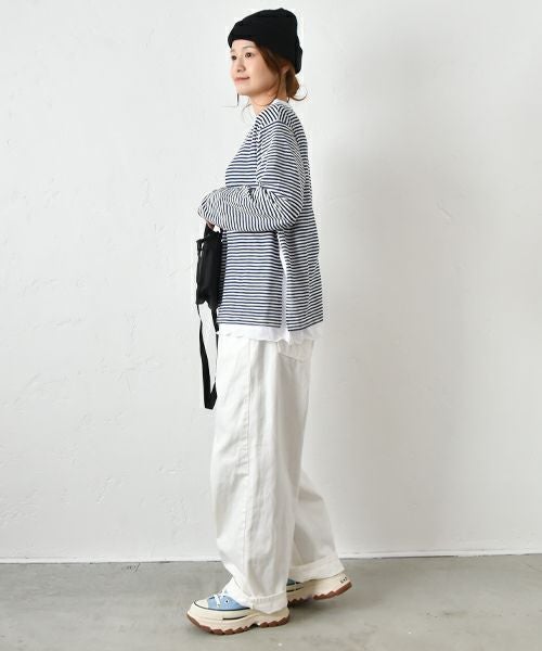 Gives a sense of fullment｜レイヤードTee [[851001]][C]