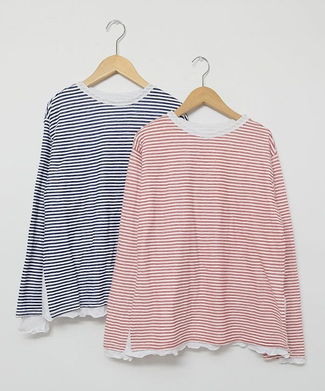 Gives a sense of fullment｜レイヤードTee [[851001]][C]