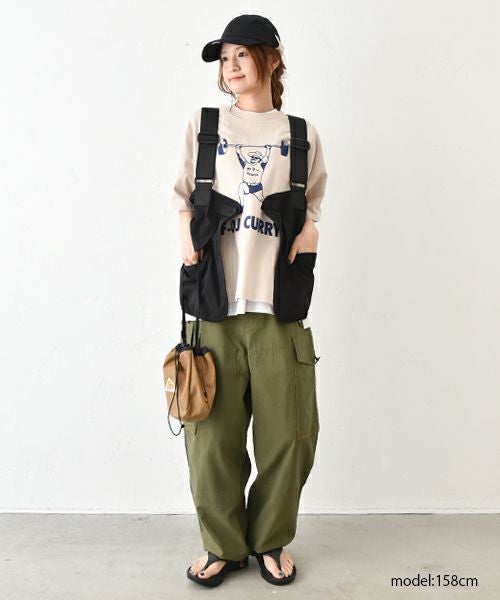 Gives a sense of fullment｜カナディアンアーミーオーバーパンツ [[851331]][C]